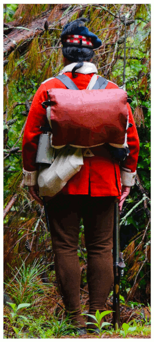 Enlisted Back View Winter